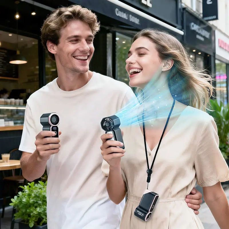 【Summer Survivals】Joytutus 2026 Car Seat Fan Clip on Fan Car Adjustable Fan, USB Rechargeable, LED Display, 360° Rotation, 100 Speeds Adjustment, Detachable Clip, Magic Tape, 20Hr 3000Mah Battery Summer Fan for Car Baby Stroller Backseat Dealsforyoudays