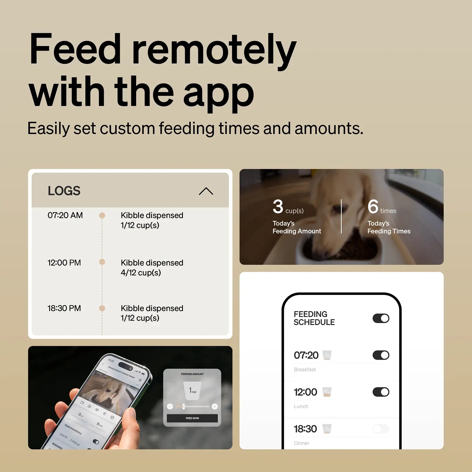 PETLIBRO Granary Smart Camera Feeder & Dockstream 2 Cordless Smart Fountain