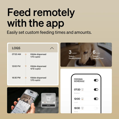 PETLIBRO Granary Smart Camera Feeder & Dockstream 2 Cordless Smart Fountain