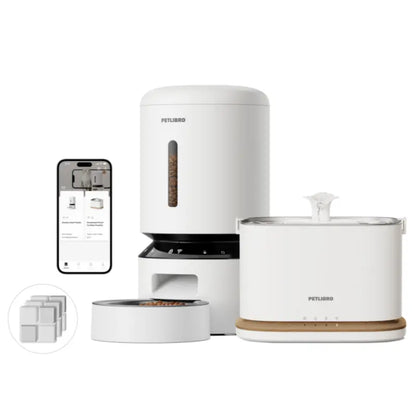 PETLIBRO Granary Smart Camera Feeder & Dockstream 2 Cordless Smart Fountain