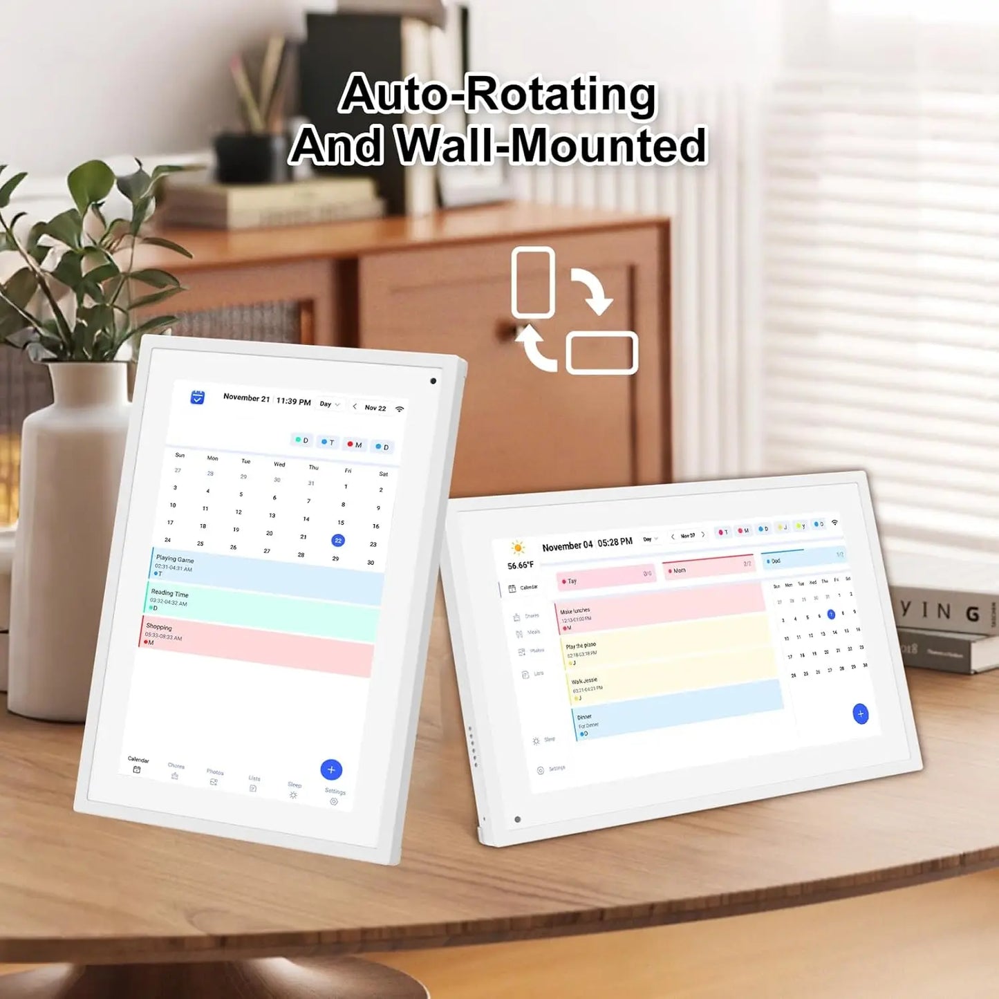 10.1 Inch Digital Calendar & Chore Chart, Smart Touchscreen Display for Family Schedules, Hearth Display Family Planner, Digital Photo Frame, Great for Organizing Your 2026-2027 Calendar Summerwins Dealsforyoudays,Father'Sdaygifts